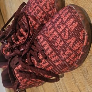 NOBULL Women's Athletic Shoes - Red and Burgundy